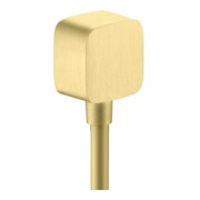 hansgrohe Schlauchanschluss Fixf Softc Axor mit Rückflussverhinderer, brushed brass