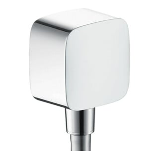 hansgrohe Schlauchanschluss Fixf Softc Axor mit Rückflussverhinderer, chrom