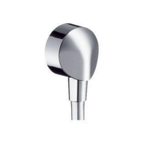 hansgrohe Schlauchanschluss FIXFIT E mit Rückflussverhinderer chrom