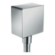 hansgrohe Wandanschluss Fixfit Square mit Rückflussverhinderer, chrom-1