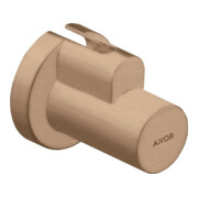 hansgrohe Schuber Flowstar für Eckventil, brushed red gold