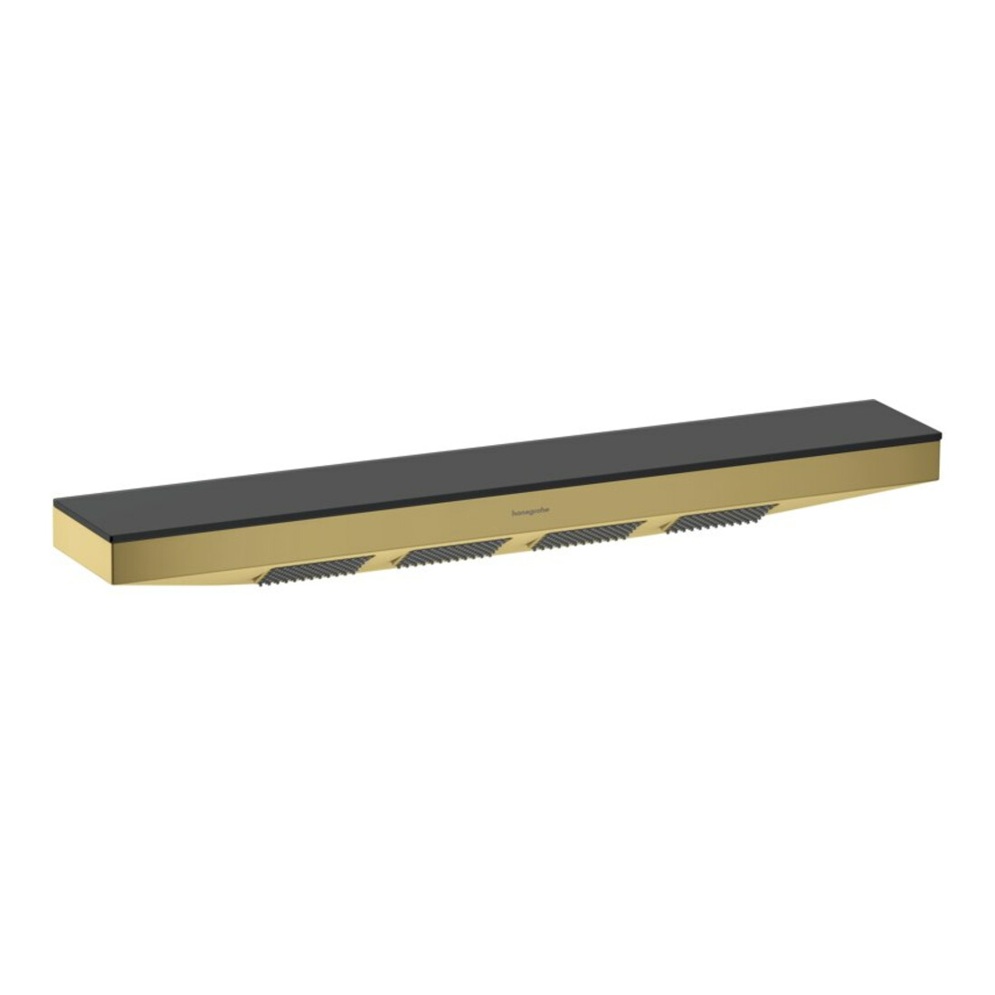 hansgrohe Schulterbrause Rainfinity 500 1jet, mit Ablage, polished gold optic