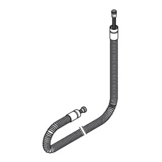 hansgrohe Secuflex und Brauseschlauch lang chrom