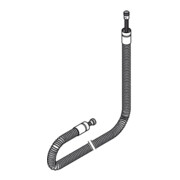 hansgrohe Secuflex und Brauseschlauch lang chrom