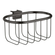 hansgrohe Seifenkorb Axor Montreux Met., Wandmont., 160x83mm, brush. bla vc