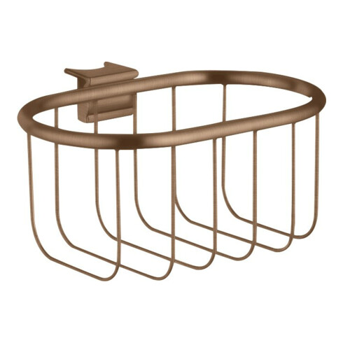 hansgrohe Seifenkorb Axor Montreux Met., Wandmont., 160x83mm, brush. r gold