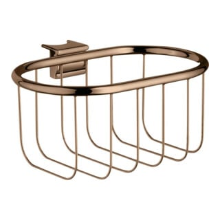 hansgrohe Seifenkorb Axor Montreux Met., Wandmont., 160x83mm, pol. red gold