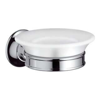 hansgrohe Seifenschale Axor Montreux Ein. Ker., Ha Me, Wandmont., brush. ni.