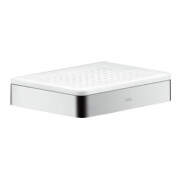 hansgrohe Seifenschale Axor universal Glas, Halter chrom