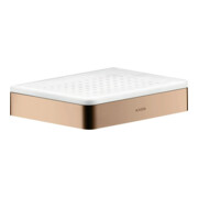 hansgrohe Seifenschale Axor universal Keramikeinsatz, polished red gold