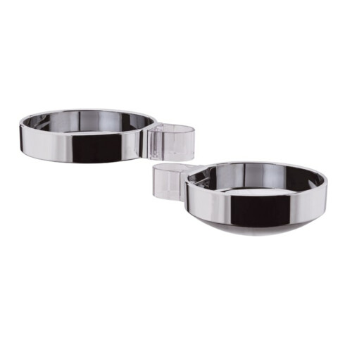 hansgrohe Seifenschale Cassetta'D chrom 2-teilig, Halter chrom