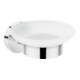 hansgrohe Seifenschale Logis Universal Wandmont., Eins. Mattglas, Metall, chrom-3