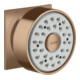 hansgrohe Seitenbrause Axor eck Ros., schwenkb., 1j, brush. red gold-1