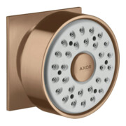 hansgrohe Seitenbrause Axor eck Ros., schwenkb., 1j, brush. red gold