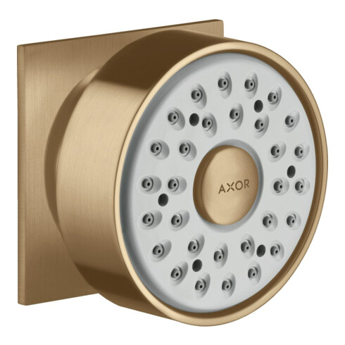 hansgrohe Seitenbrause Axor eck Ros., schwenkb., 1j, brushed bronze