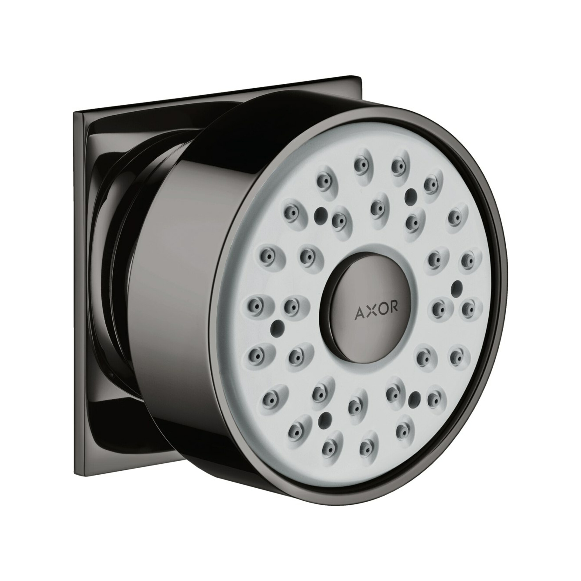 hansgrohe Seitenbrause Axor eck Ros., schwenkb., 1j, pol. bla chrome