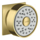 hansgrohe Seitenbrause Axor eck Ros., schwenkb., 1jet, brushed brass-1