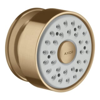 hansgrohe Seitenbrause Axor rd Ros., schwenkb., 1jet, brushed bronze