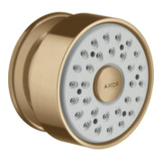 hansgrohe Seitenbrause Axor rd Ros., schwenkb., 1jet, brushed bronze