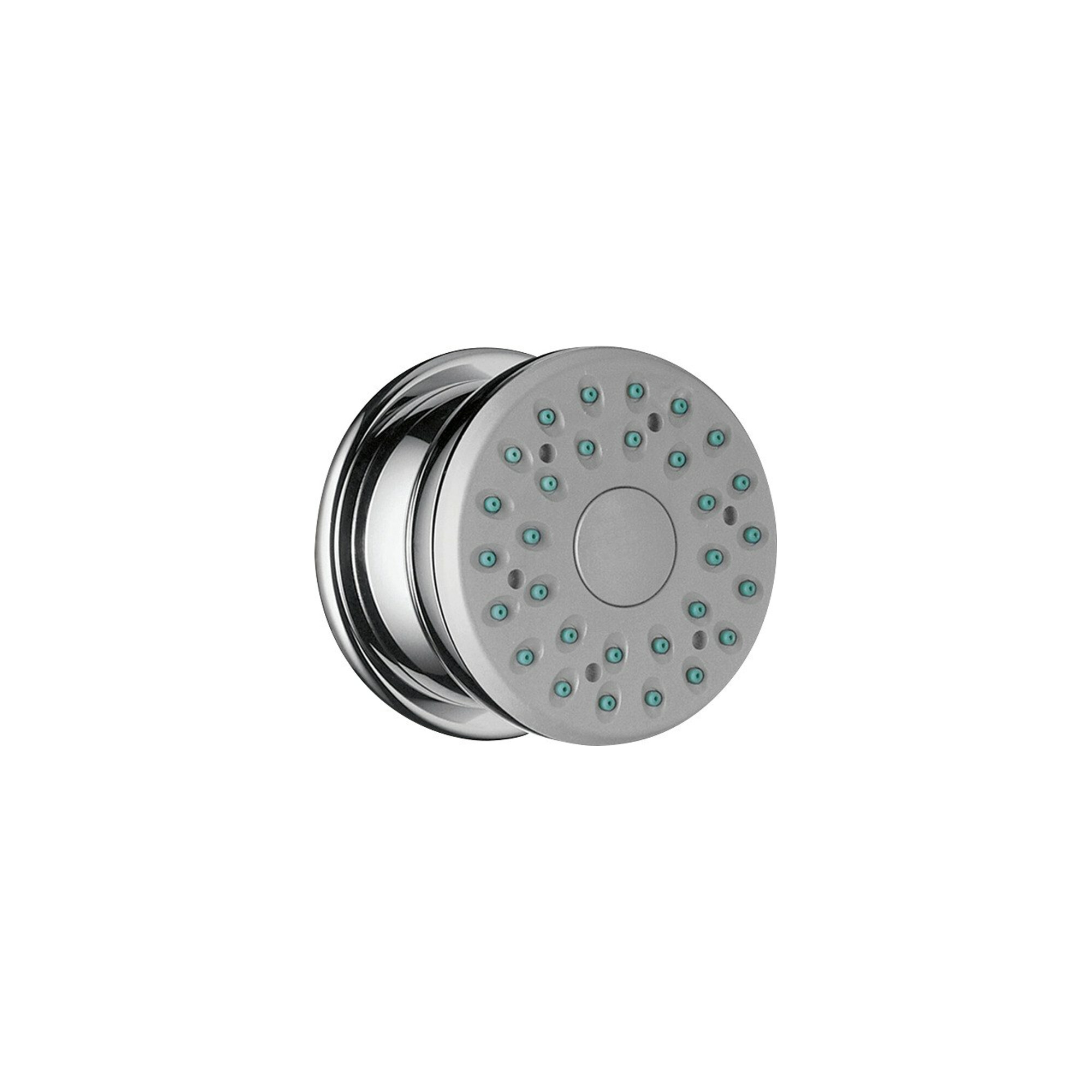 hansgrohe Seitenbrause Bodyvette m Wasserstop, runde Rosette, 1jet, chrom