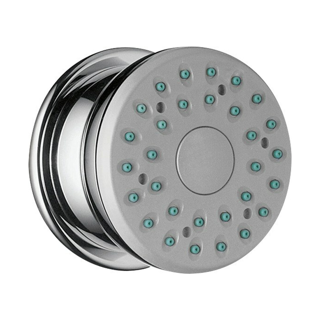 hansgrohe Seitenbrause Bodyvette m Wasserstop, runde Rosette, 1jet, chrom