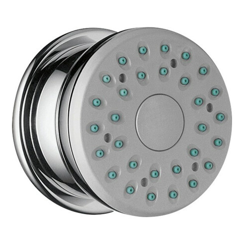 hansgrohe Seitenbrause Bodyvette m Wasserstop, runde Rosette, 1jet, chrom