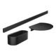hansgrohe Set baignoire WallStoris en plastique, noir mat-1