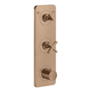 hansgrohe Set complet Axor Citterio E Thermostat encastré 380x120mm, m Pl., brossé r gol