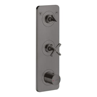 hansgrohe Set complet Axor Citterio E thermostatique encastré 380x120mm, m Pl, brossé bleu vc