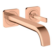 hansgrohe Set complet Axor Citterio E UP-EHM, A 221 mm, avec poignée à broche, rosé, po r