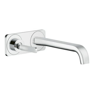 hansgrohe Set complet Axor Citterio E UP-EHM, H 221 mm, avec poignée à goupille, plaqué, chromé