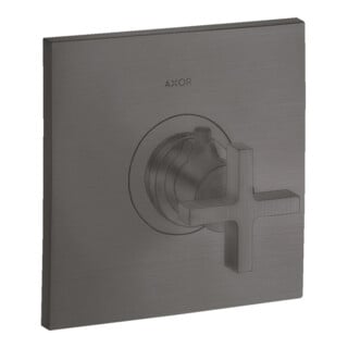 hansgrohe Set complet Axor Citterio HF UP-THM, avec croix, chrome noir brossé