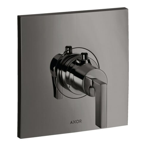 hansgrohe Set complet Axor Citterio HF UP-THM, avec levier, chrome noir poli