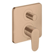 hansgrohe Set complet Axor Citterio M UP-WA.-EHM, mit Sichtkombi, brossé noir