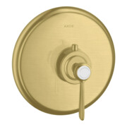 hansgrohe Set complet Axor Montreux HF UP-THM, avec poignée levier, laiton brossé