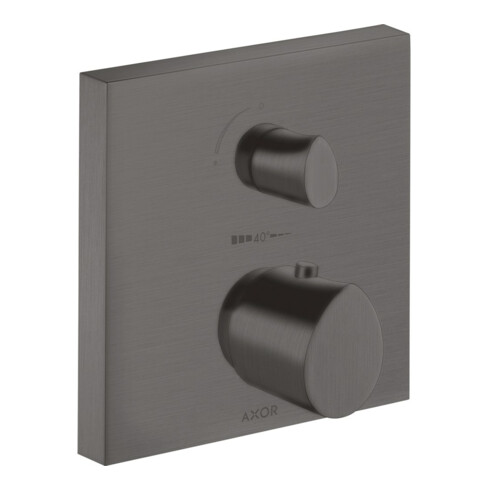 hansgrohe Set complet Axor Starck Organic encastré UP-THM, avec vidage, brossé bleu vc