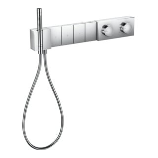 hansgrohe Set complet Select Axor Edge Thermostat encastré, 4 sorties, chromé diamant