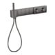 hansgrohe Set complet Select Axor Edge Thermostat encastré, 4 voies, dia. Schl, bleu poli vc-1