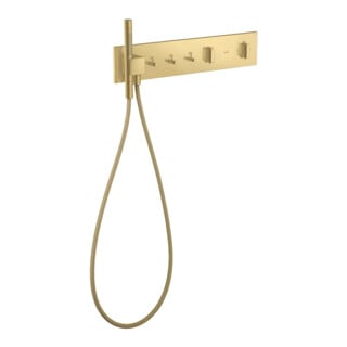 hansgrohe Set complet ShowerComposition UP-THM, 3 consommations, or brossé
