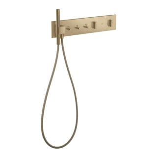 hansgrohe Set complet ShowerComposition UP-THM, 3 utilisateurs, bronze brossé