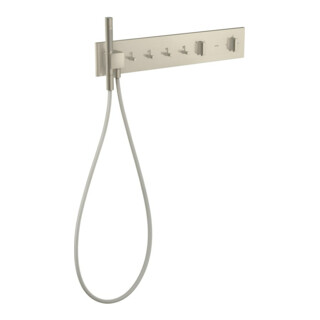 hansgrohe Set complet ShowerComposition UP-THM, 4 utilisateurs, nickel brossé