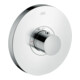hansgrohe Set complet ShowerSelect HF mitigeur thermostatique encastré, rond, nickel brossé-1