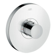 hansgrohe Set complet ShowerSelect HF mitigeur thermostatique encastré, rond, nickel brossé