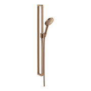 hansgrohe Set de douche Axor Citterio E 900mm, coudé, 120mm, 3 jets, brossé or rose