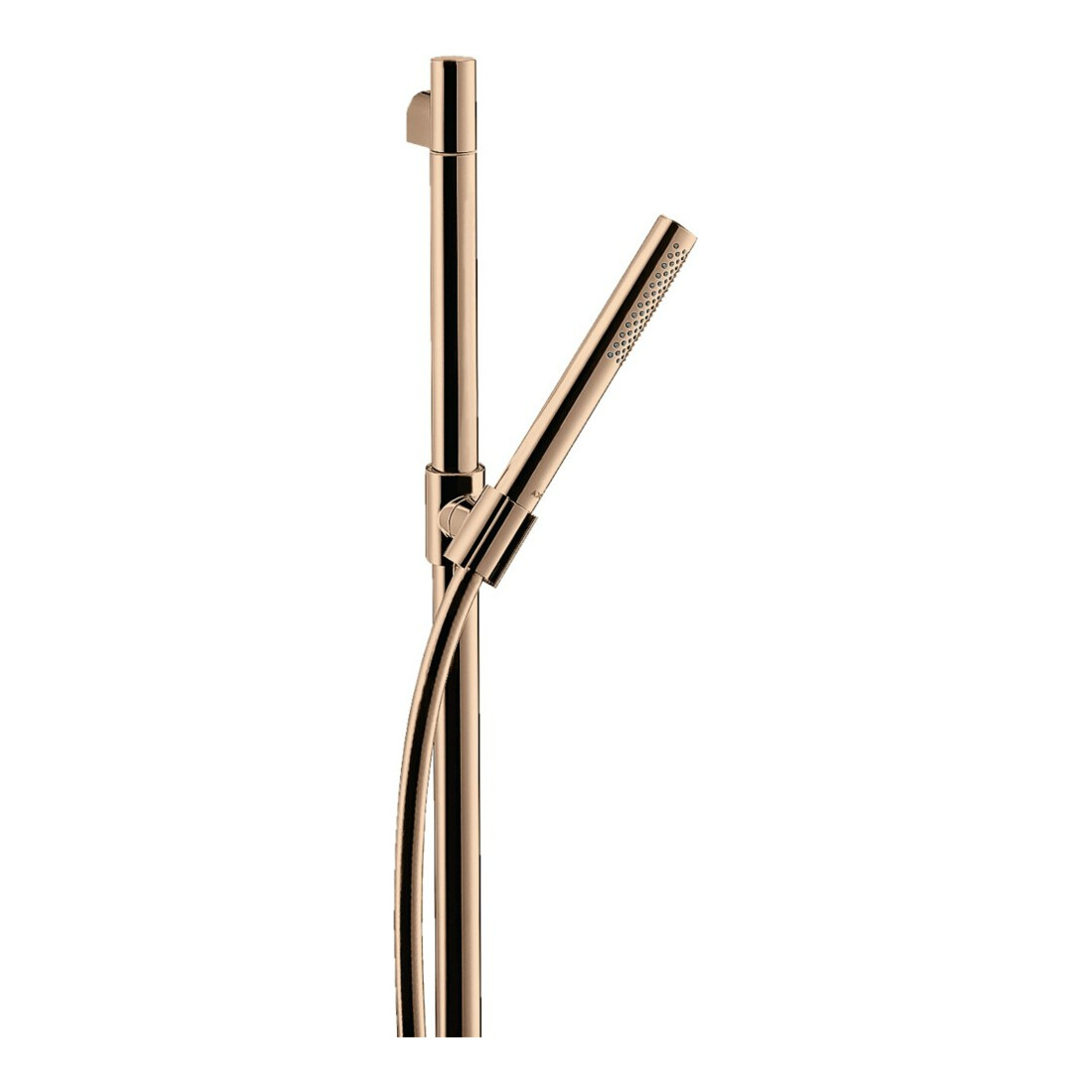 hansgrohe Set de douche Axor Starck EcoSmart 900 mm, avec douchette à main, 1 jet, or rouge poli