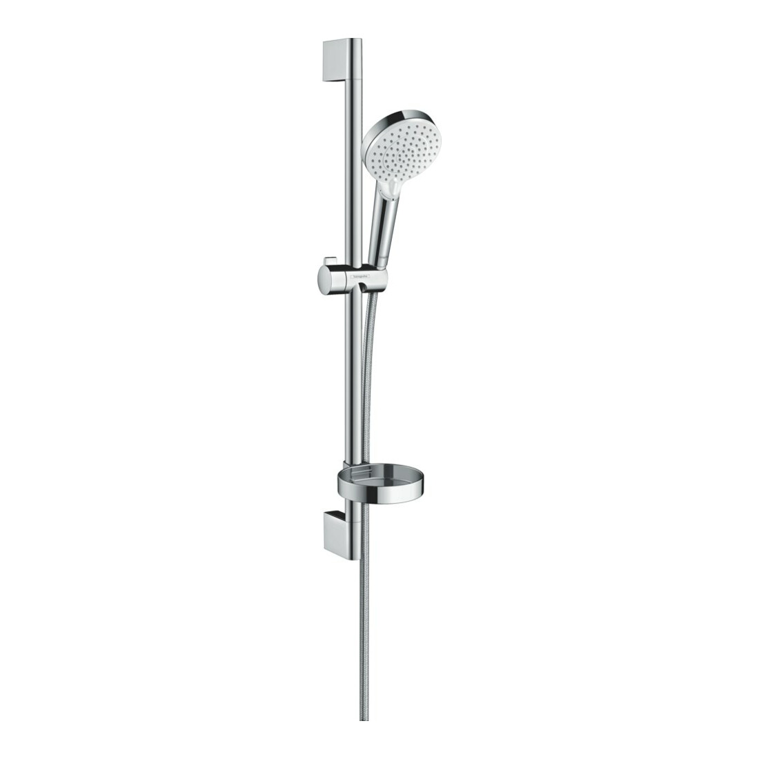 hansgrohe Set de douche Crometta 669mm Barre de douche, blanc/chrome
