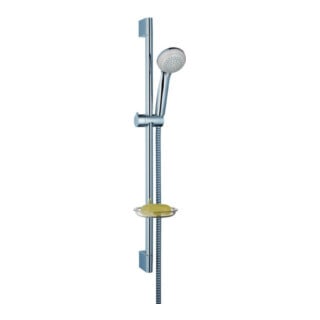 hansgrohe Set de douche Crometta 85 Vario 669mm Barre de douche, avec porte-savon, chrome