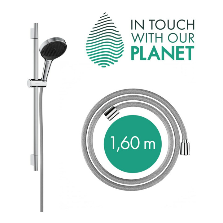 hansgrohe Set de douche Rainfinity 669 mm, EcoSmart, chrome