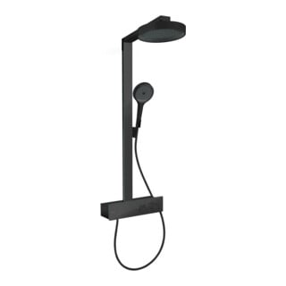 hansgrohe Set de douche Rainfinity avec thermostat, pomme de douche 250 mm, noir mat