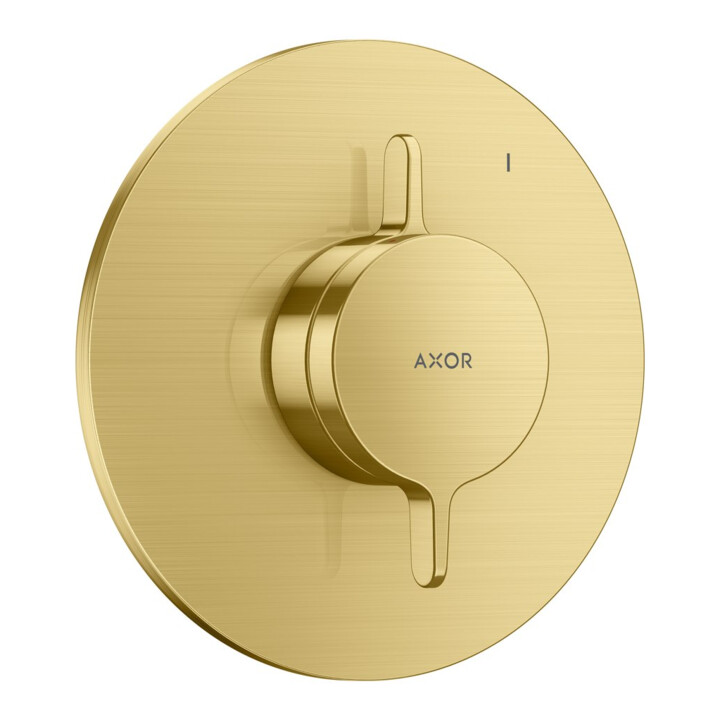 hansgrohe Set de montage Axor One mitigeur encastré laiton brossé 1 utilisateur